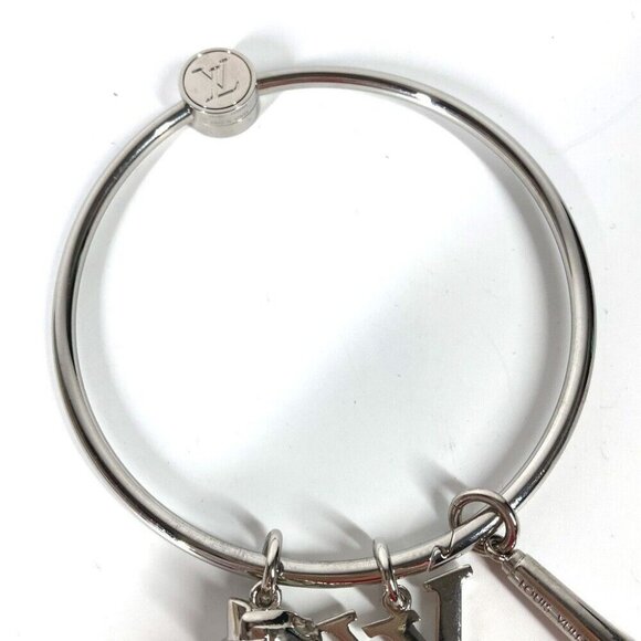 LOUIS VUITTON porte cles round ring Bag Charm Key Ring - Picture 4 of 9